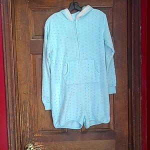 Girls one piece shorts pjs